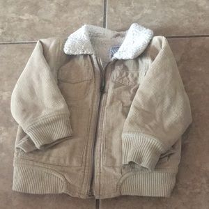Old navy Sherpa lined corduroy jacket boys 2t